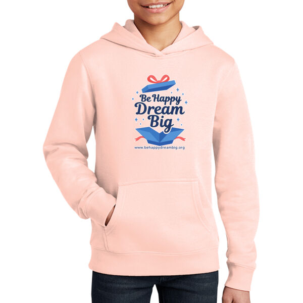 Be Happy, Dream Big - Youth V.I.T. ™ Fleece Hoodie Thumbnail